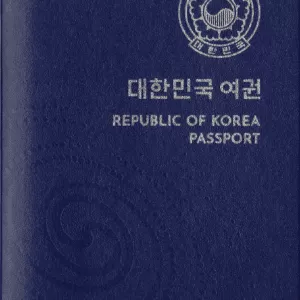 Passport of South Korea