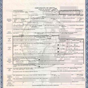 Death Certificate