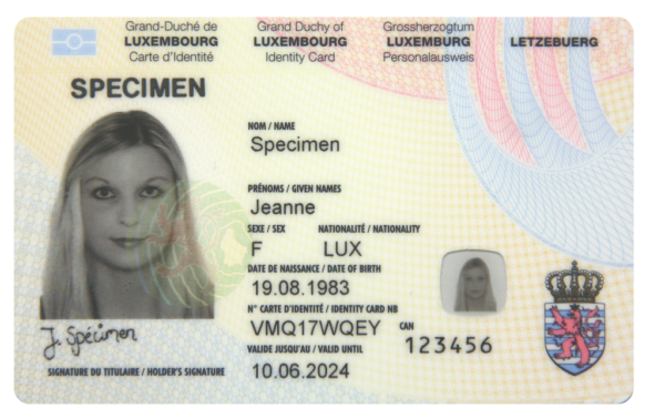 Luxembourg ID Card