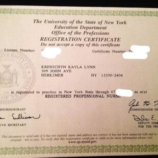 Certificates