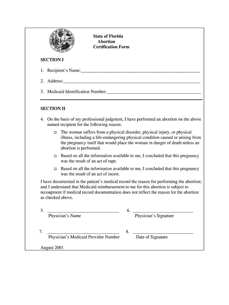 Fake Abortion Documents