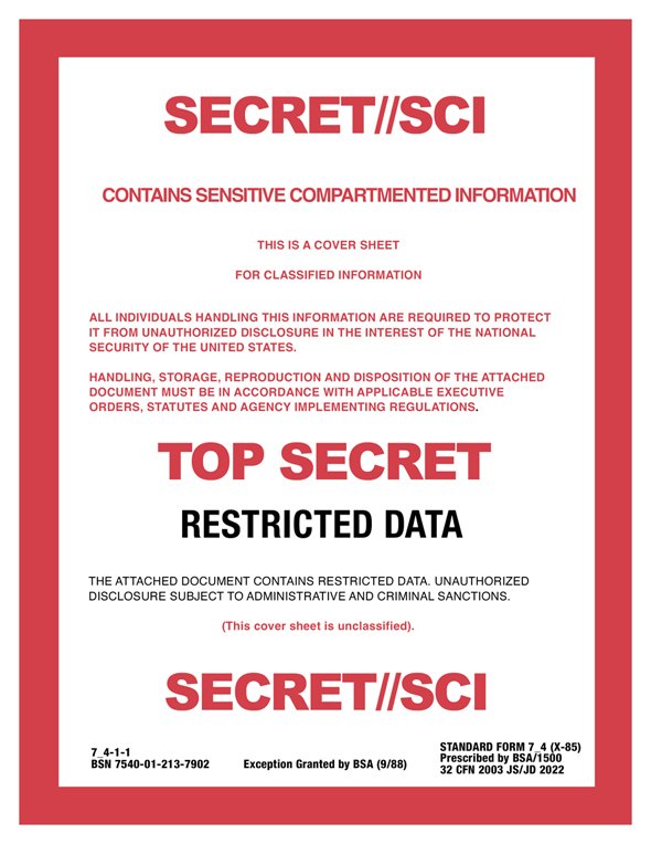 Fake Classified Documents