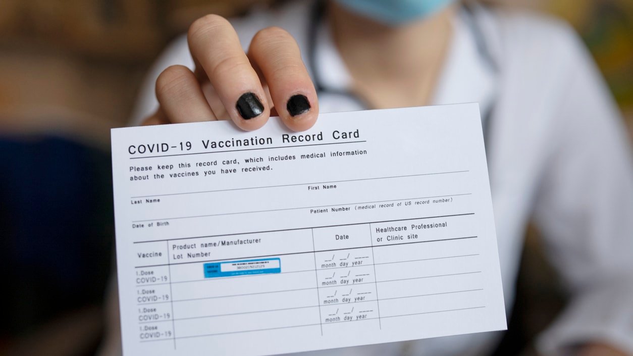 Fake Flu Shot Document