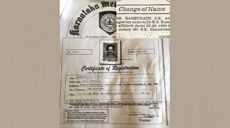 Fake Hospital Documents